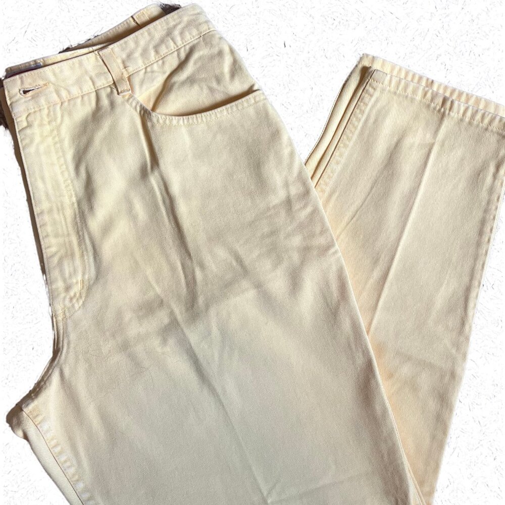 EUC Talbots Yellow Pants Size:  16P